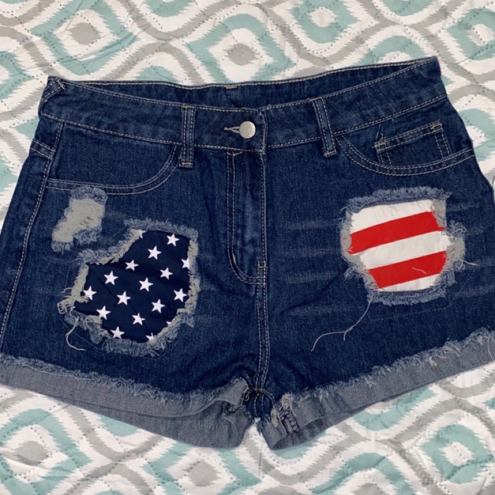 American Flag Shorts